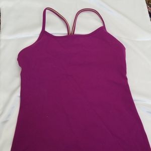 Lululemon tank top purple size 6